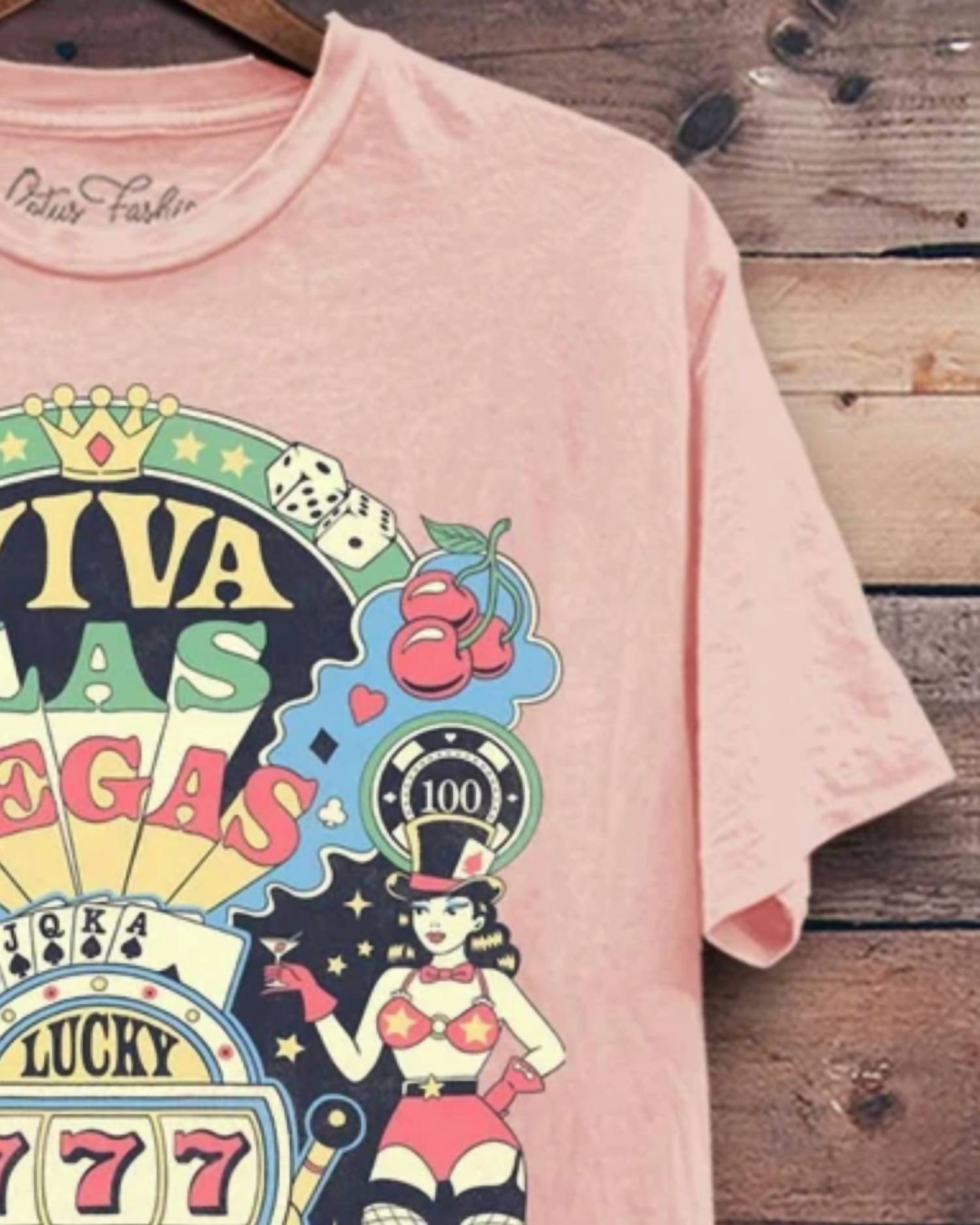 Lotus Fashion Collection - Women's Viva Las Vegas Graphic Top