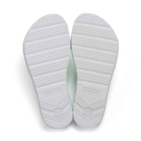 HUNTER Women's Original Terry Towelling Logo Slides in spearmint - women's shoe - view 10