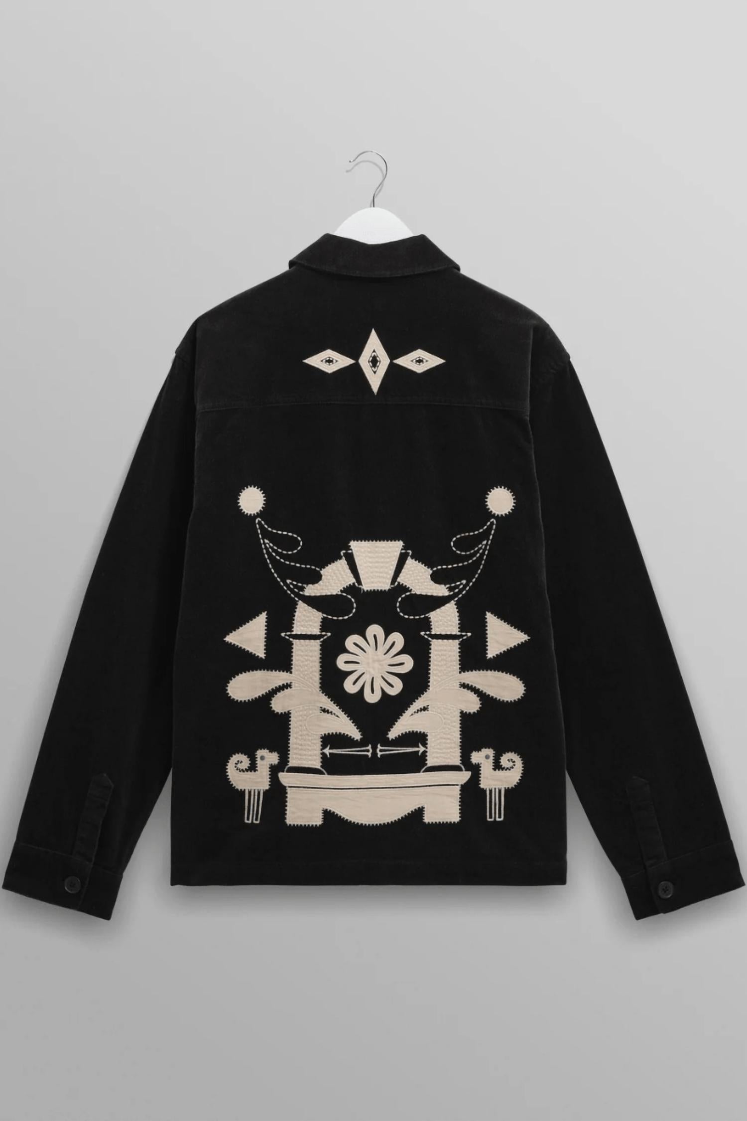 Wax London - Rockley Velvet Overshirt