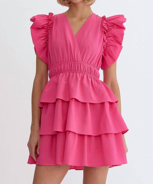 Entro - Camellia Ruffled Dress