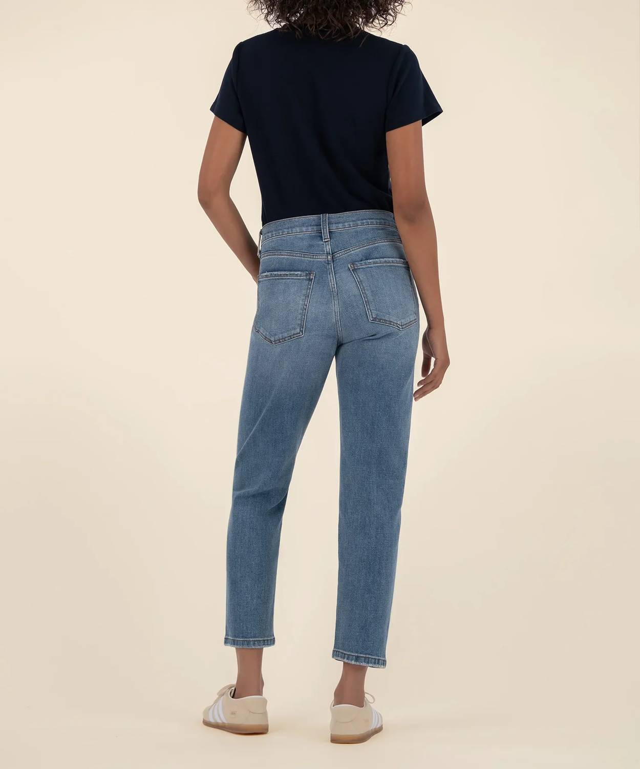 Kut From The Kloth - Kit High Rise Relaxed Straight Leg Denim Jeans