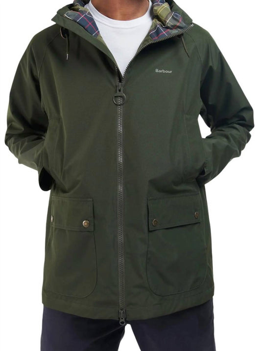 Barbour - Hooded Domus Waterproof Jacket