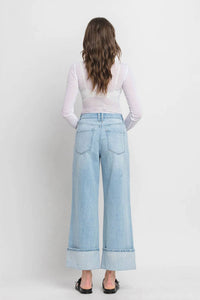 Vervet By Flying Monkey - Super High Rise Cuffed Jean