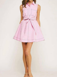 Strut & Bolt - Stitch Mini Shirt Dress