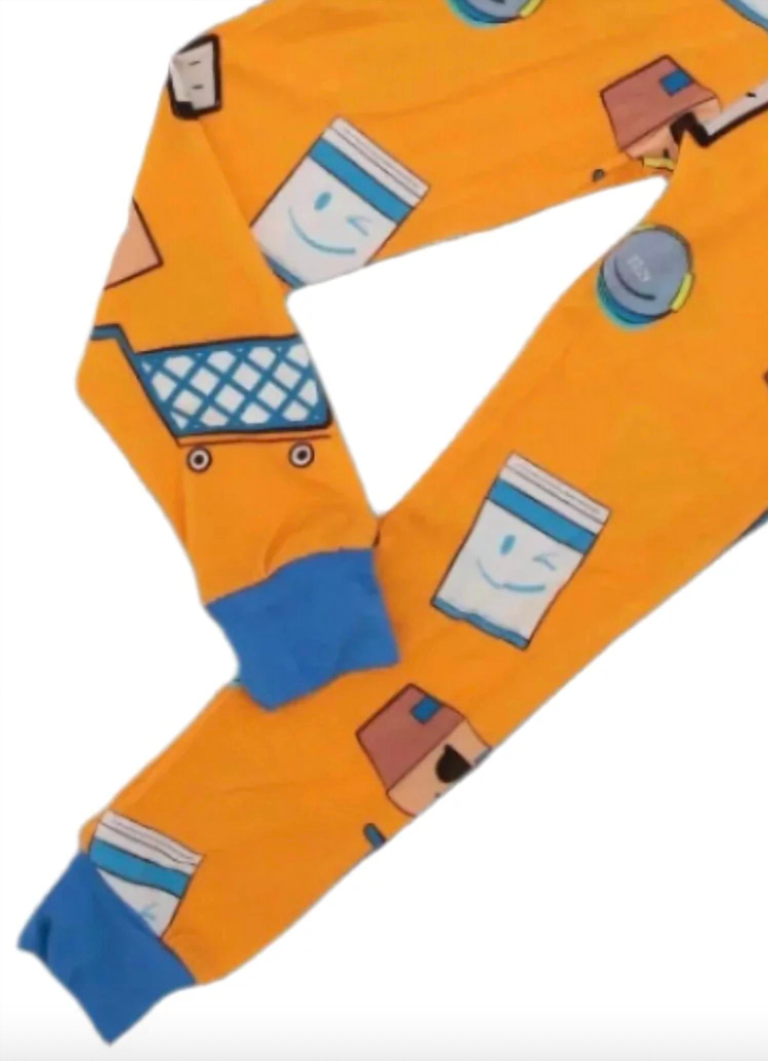 Ceddy & Ria - Kids A 2 Z Print Bamboo 2 Piece Loungewear