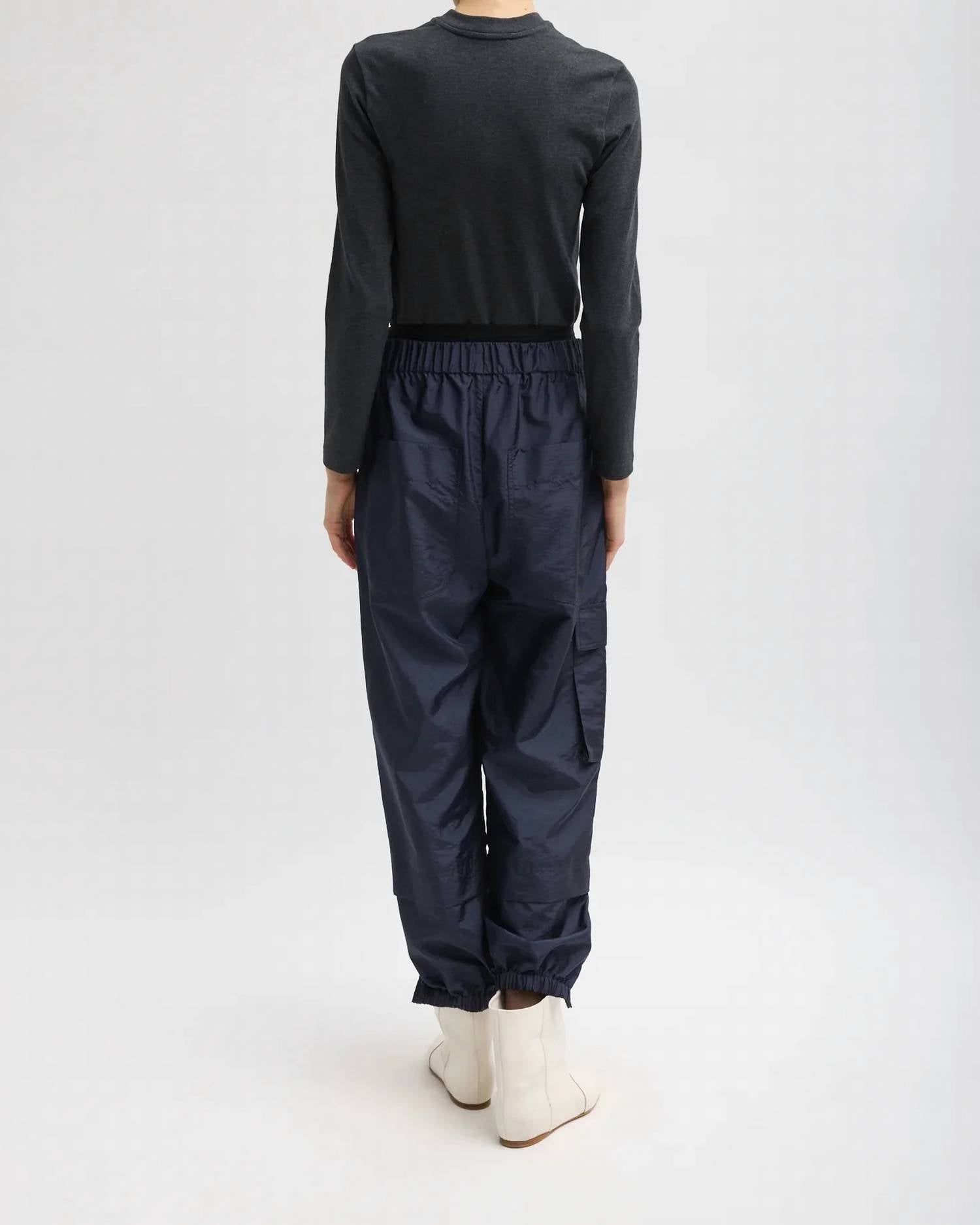 Tibi - Crispy Nylon Wilt Pull On Jogger