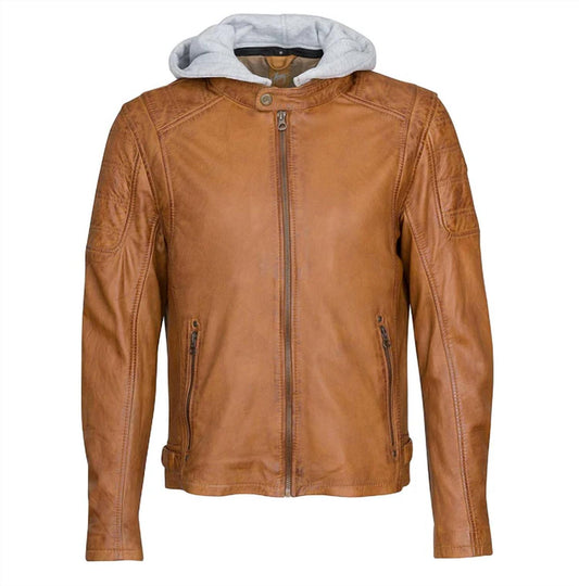 Mauritius - Men Biko Leather Jacket