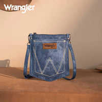 Wrangler - W Stitch Water Repellent Denim Pocket Crossbody Bag