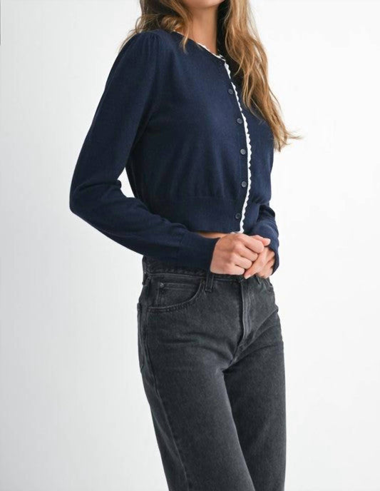 Mable - Sweet Edge Cardigan