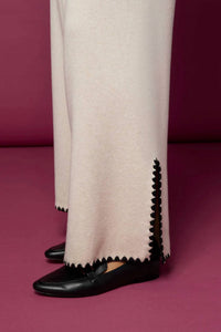 Coco + Carmen - Heavenly Luxe Contrast Trim Sweater Pants