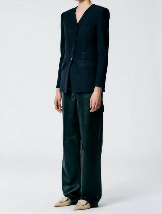 Tibi - Tibi Boiled Wool Blazer