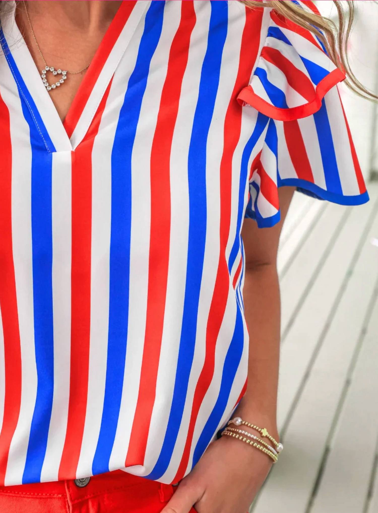 Jess Lea - Kennedy Flutter Sleeve Blouse