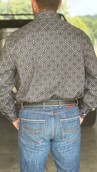 Panhandle - Medallion Print Western Shirt