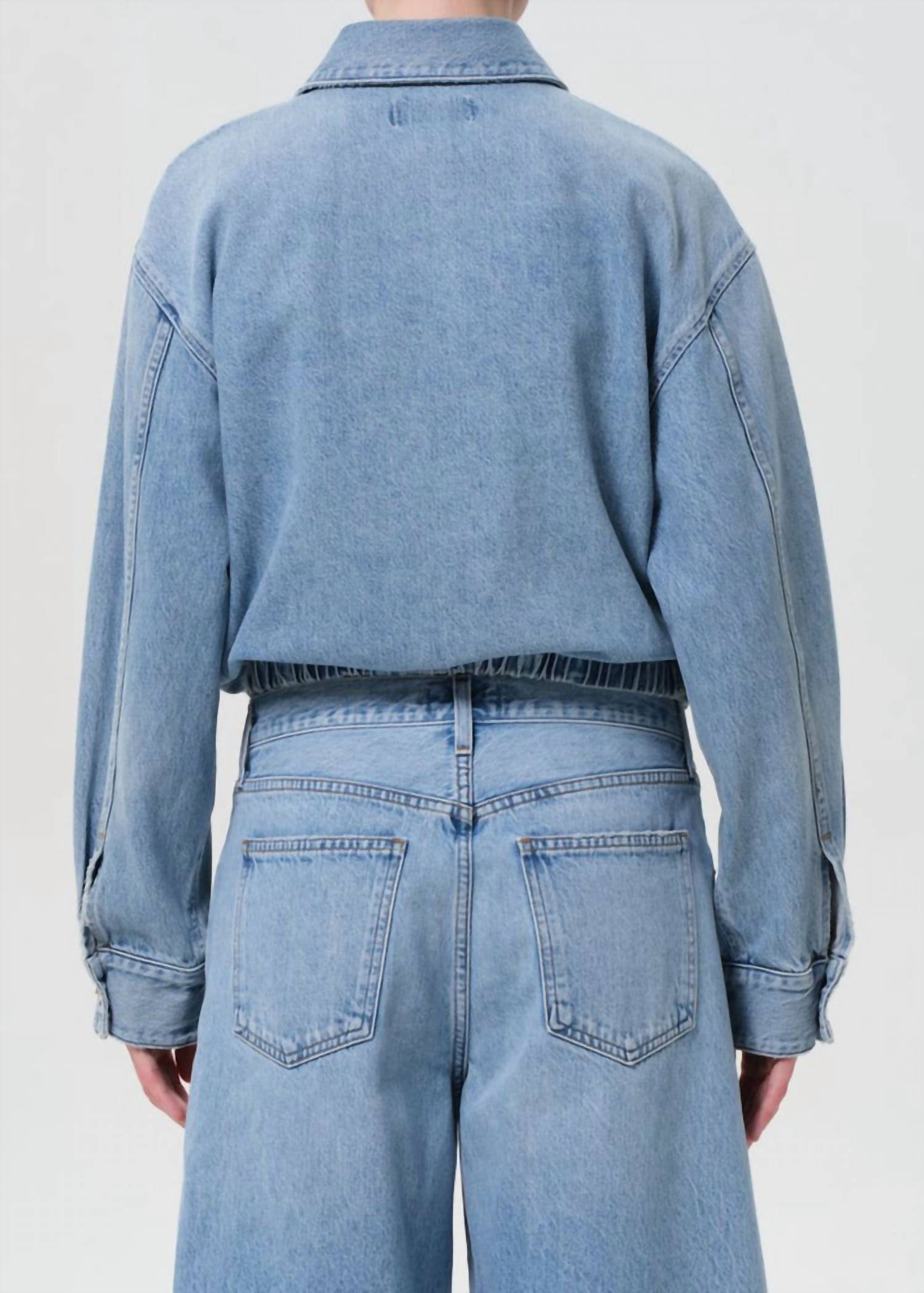 Agolde - Nile Denim Blouson Jacket
