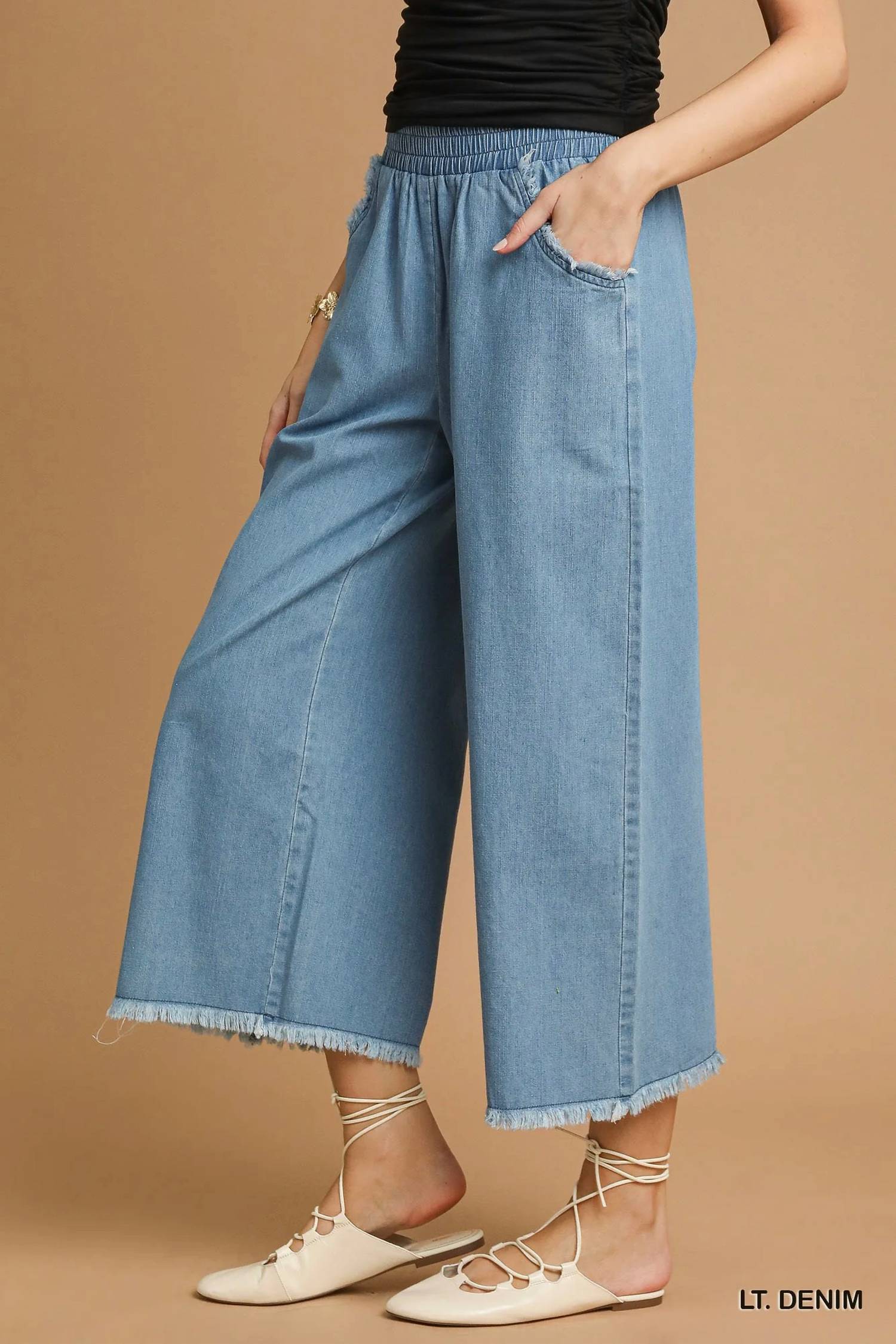 Umgee - Wide Leg Pants