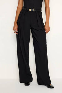 Good American - Essential Suiting Good 90s Pleated Trouser Pant