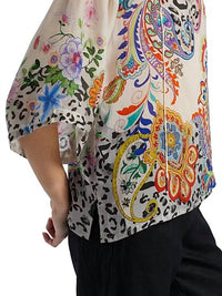 Johnny Was Milo Blouse in amanda - women's blouse - alternate view