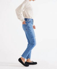 Etica - Scarlet Mid Rise Slim Midnight Frost Jeans