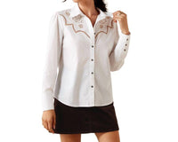 Ariat - Lattice Lace Long Sleeve Western Shirt