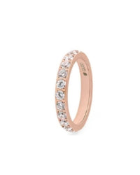 Qudo Women's Spacer Eternity Ring in rosegold 1 - women's jewelry