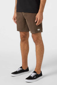 O'NEILL OG Cord Shorts in chocolate chip - men's shorts - detail view
