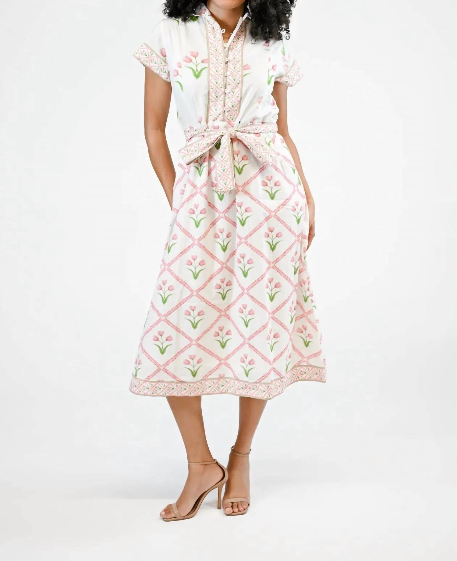 Victoria Dunn - Folly Short Sleeve Dress