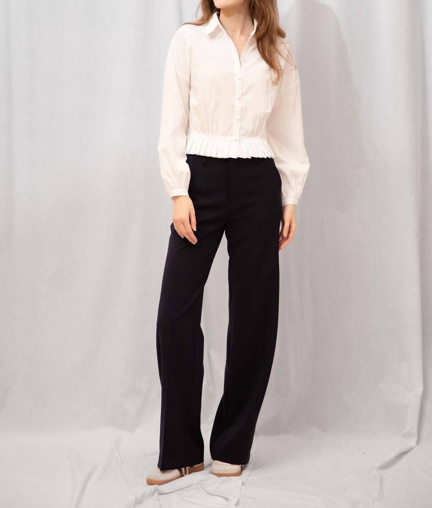 Elle Grey - Tessa Button Up Shirt