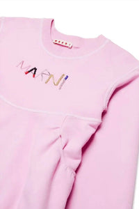 Marni - Girls Baguette Logo Dress