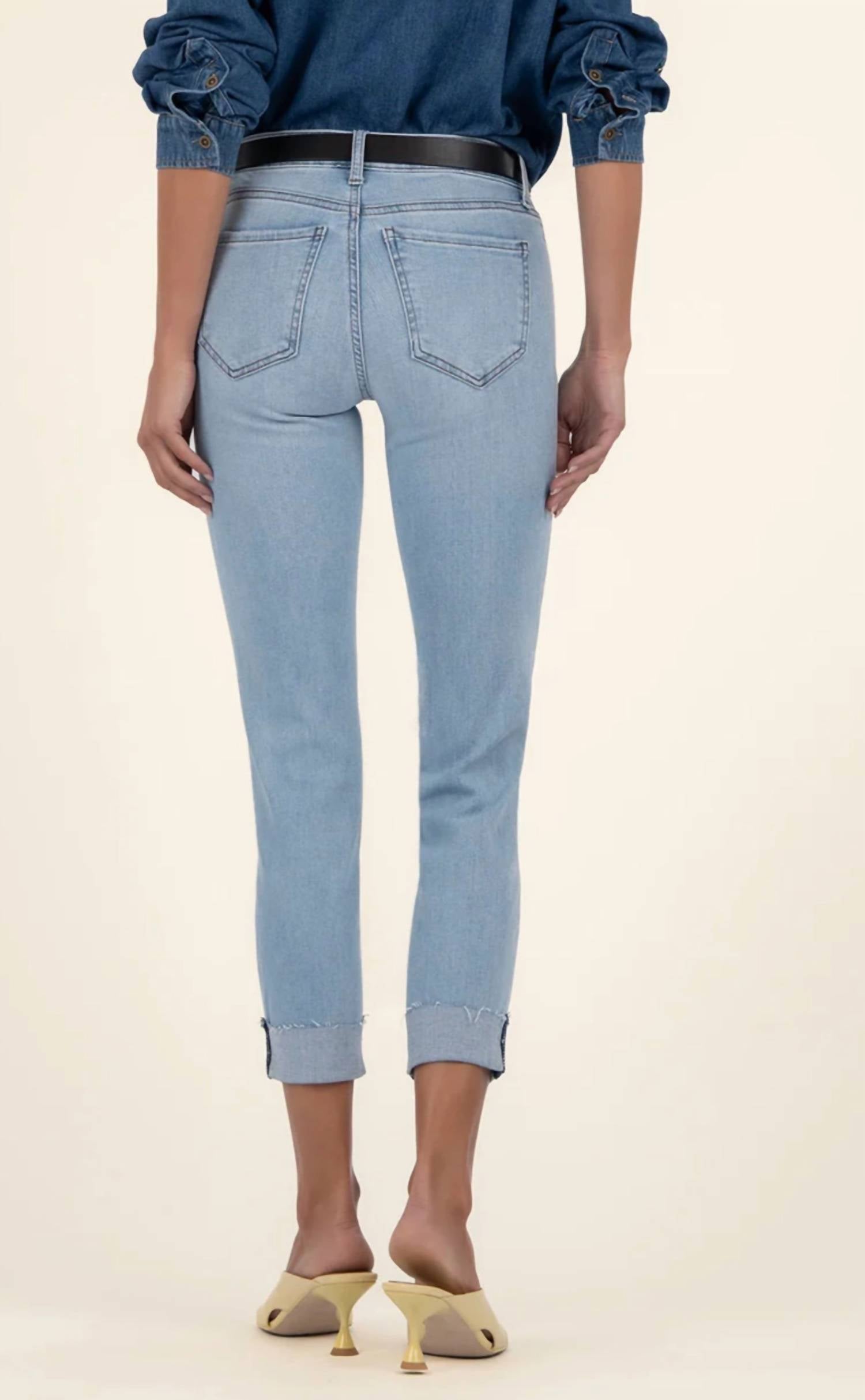 Kut From The Kloth - Amy Crop Straight Leg Jeans