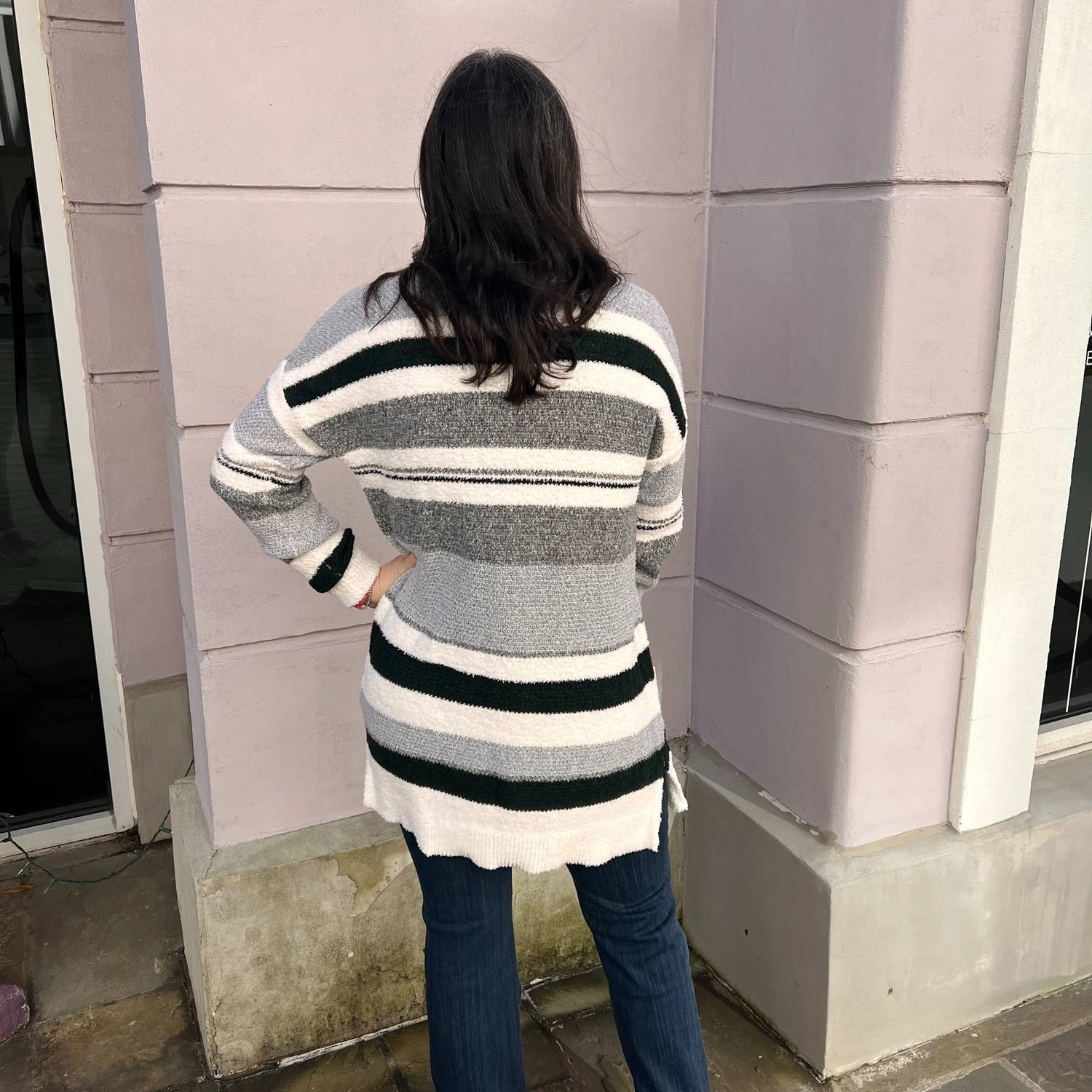 Staccato - Multi Stripe Cardigan