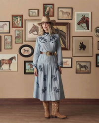 The Great. - Embroided Highland Skirt