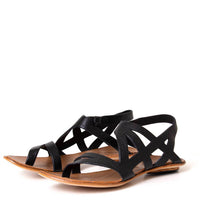 Cydwoq - Women's Cage Leather Sandal