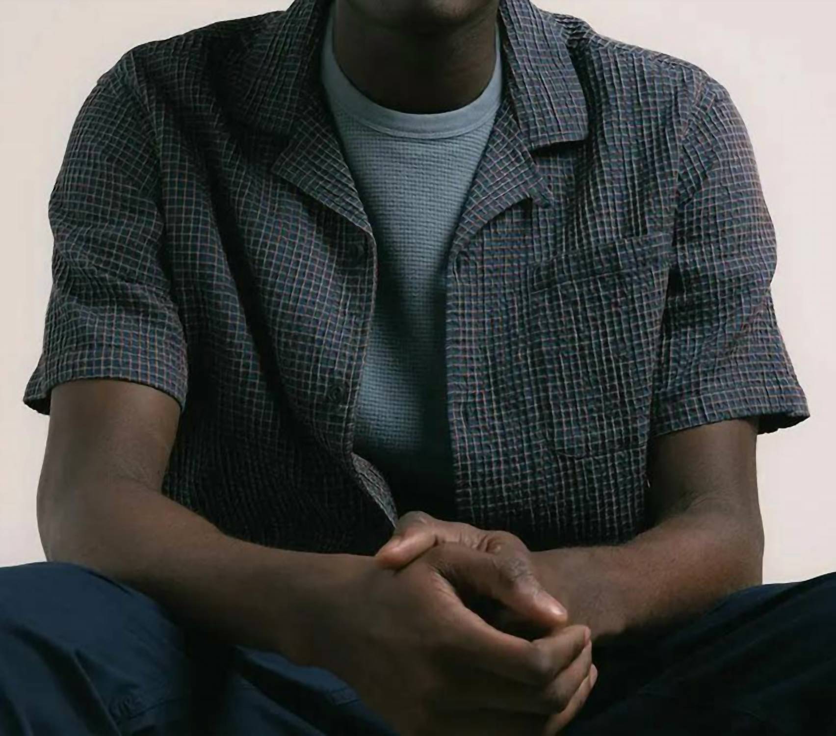 Kestin - Cramond Check Japanese Seersucker Shirt