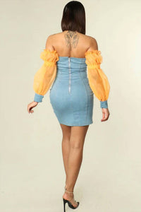 Mara Hoffman - Chiffon Sleeve Dress