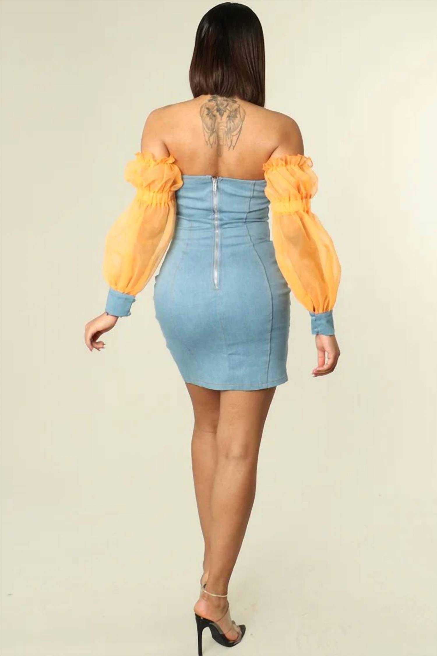 Mara Hoffman - Chiffon Sleeve Dress