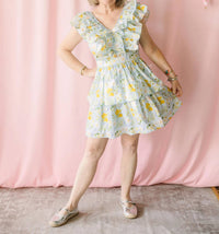 In February - Ruffled Mini Dress
