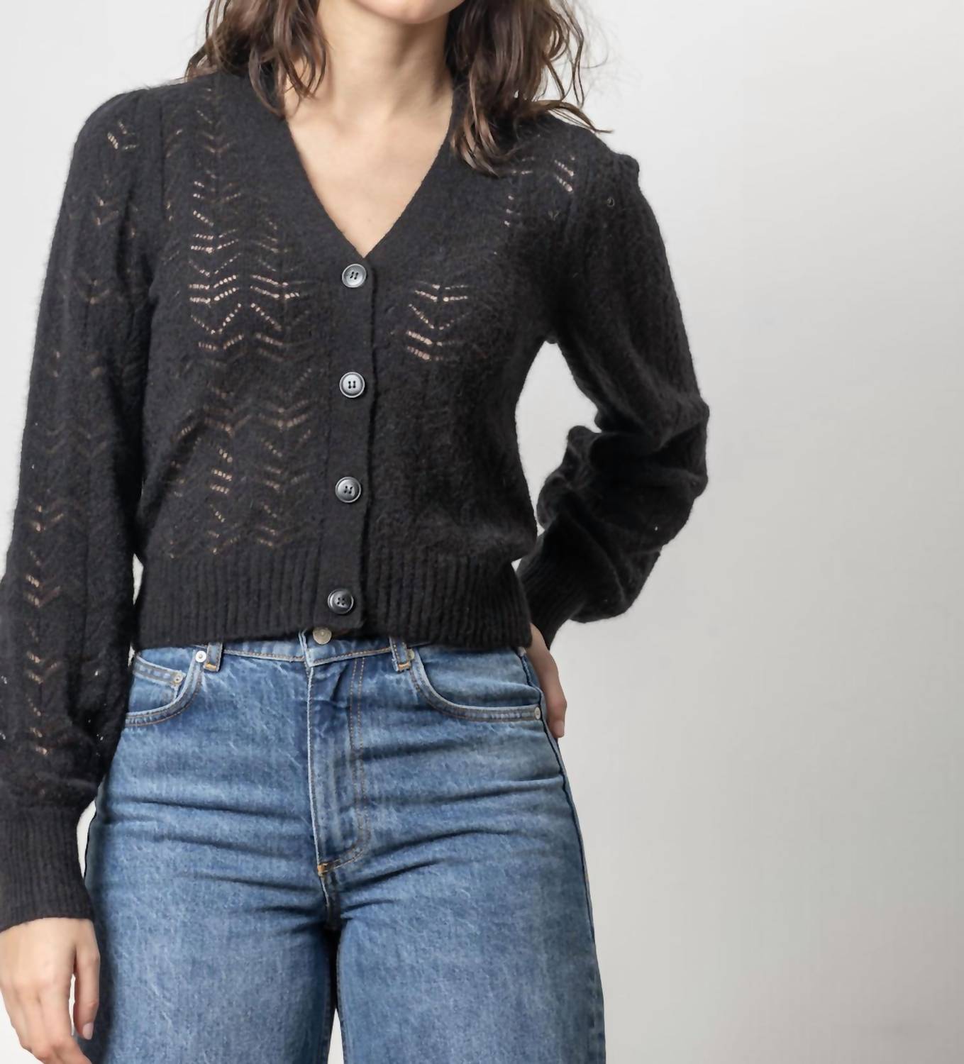 Lilla P - Full Sleeve Cardigan Sweater