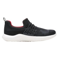 Clarks Women's Nova Ave Sneaker in black textile - women's sneaker