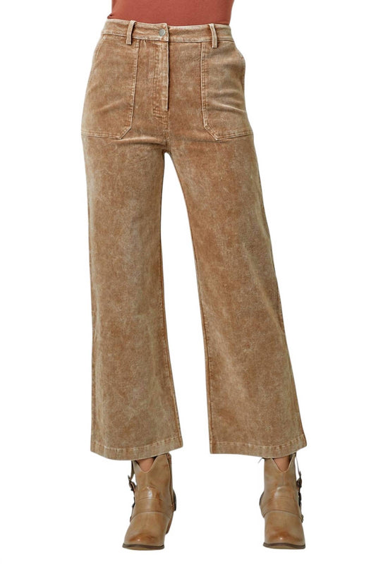 Mystree - Washed Corduroy Trousers