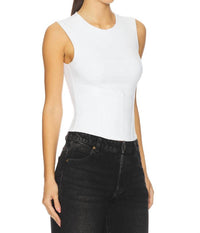 Good American - Weightless Corset Tank Top