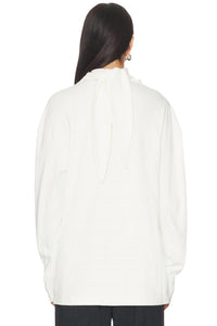 Eaves - Lene Tie Neck Tee