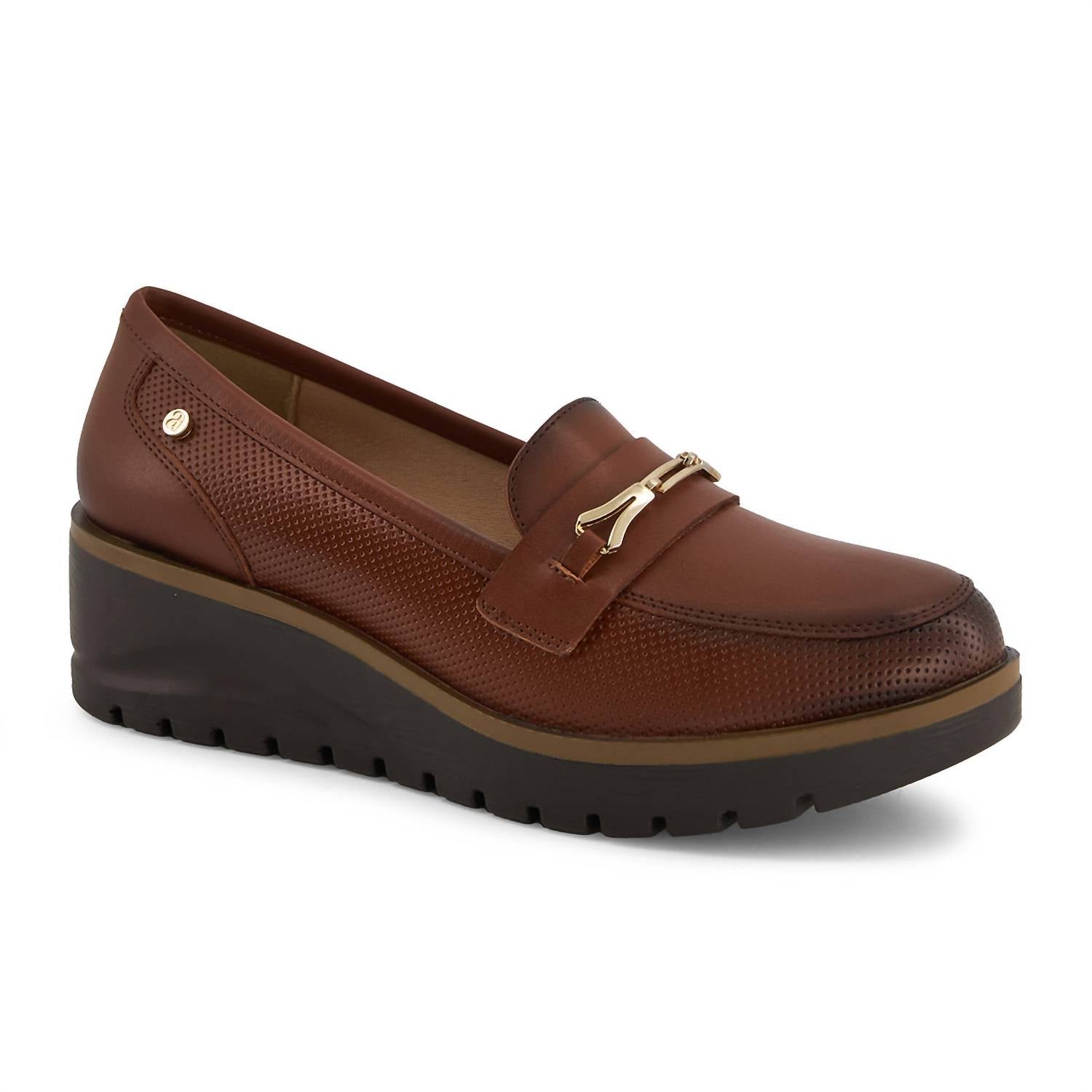 Andrea - Women's Wedge Loafers
