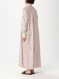 Forte Forte - Satin Stripe Kaftan Dress