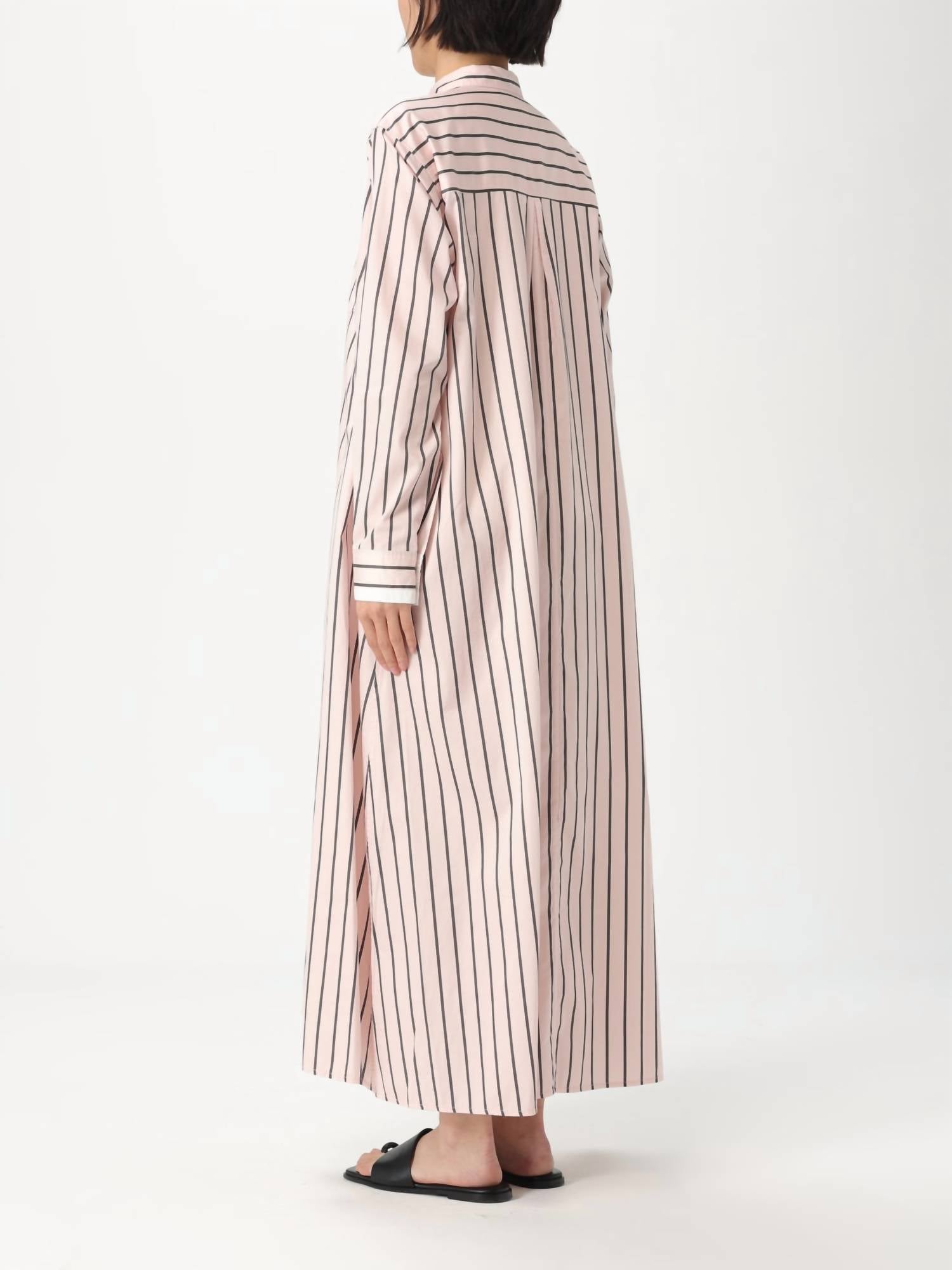 Forte Forte - Satin Stripe Kaftan Dress