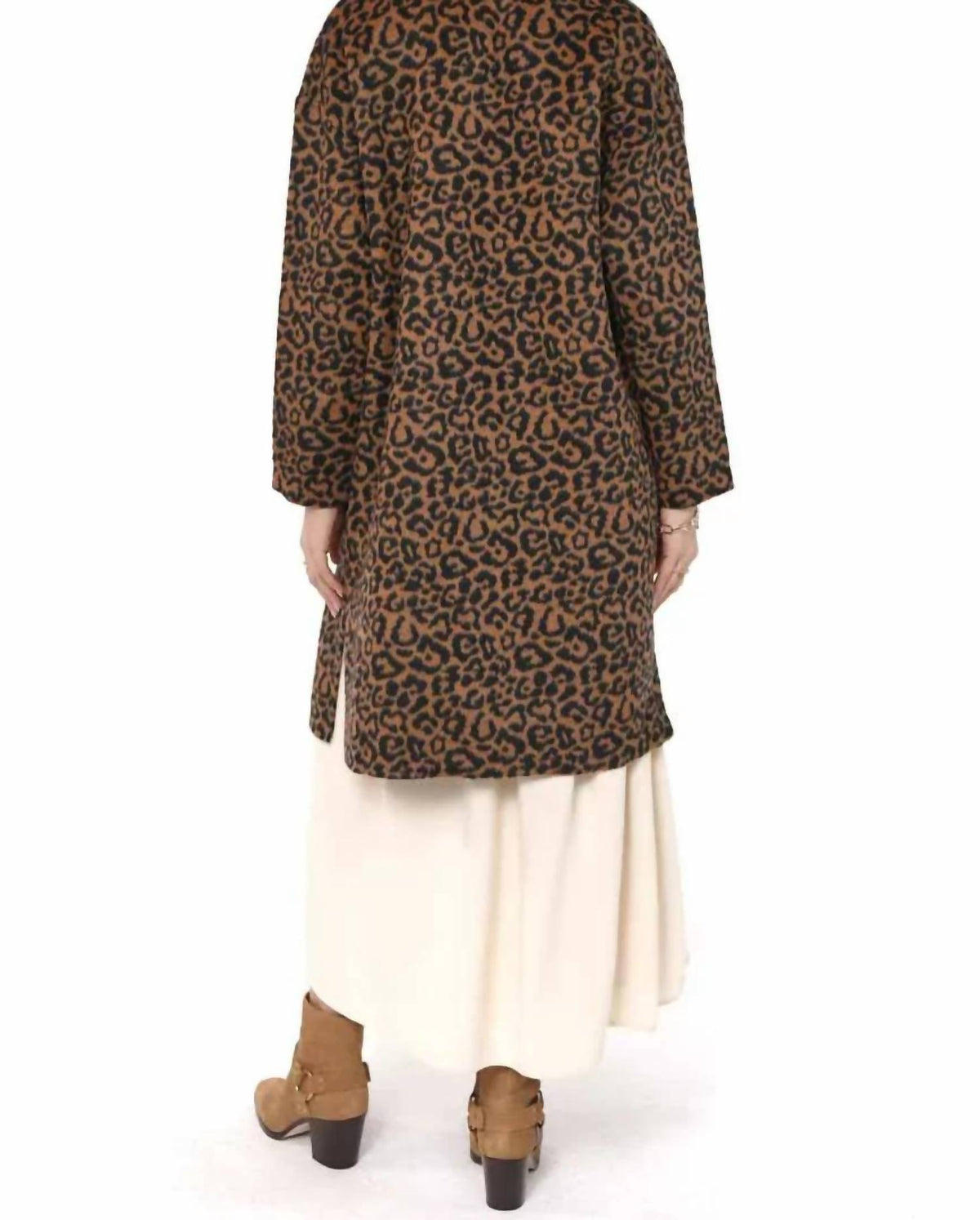 Sadie & Sage - Animal Instinct Leopard Coat