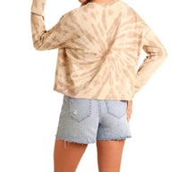Rock & Roll Denim - Tie-dye Graphic Pullover Sweatshirt