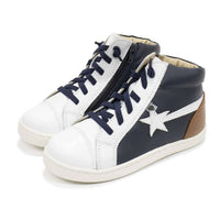 Oldsoles - Boy's Shoot High Casual Sneaker