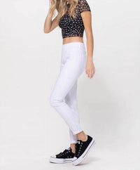 Cello - Mid Rise Pull On Crop Skinny Jeans