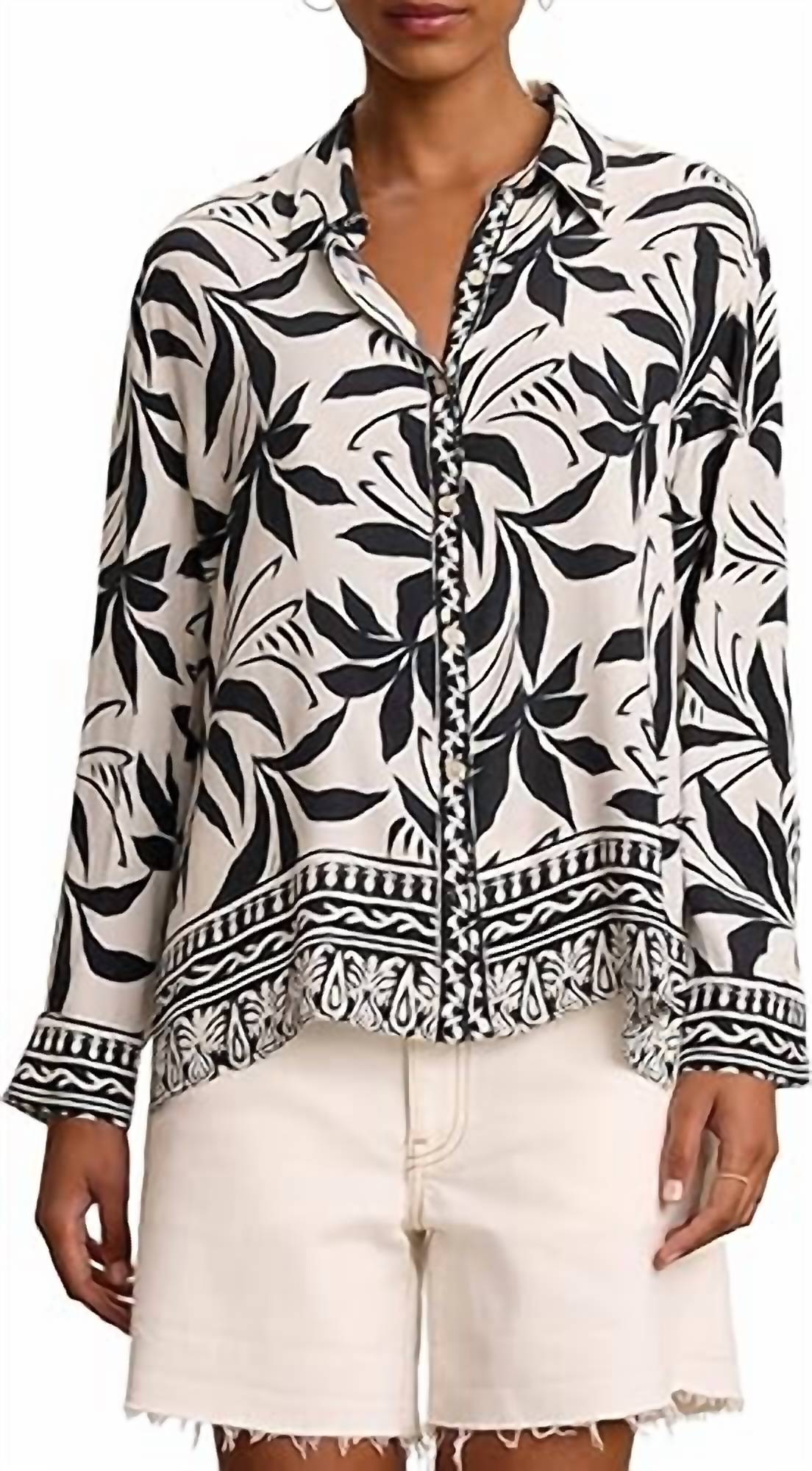 Velvet By Graham & Spencer - Sienna Long Sleeves Top