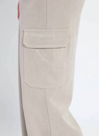 Lysse - Callie Vegan suede cargo pant